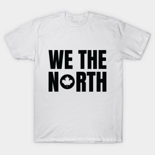 Image: We the north (oh canada) (black) T-Shirt